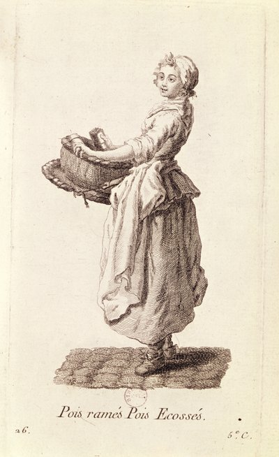 Il venditore di piselli, da 
